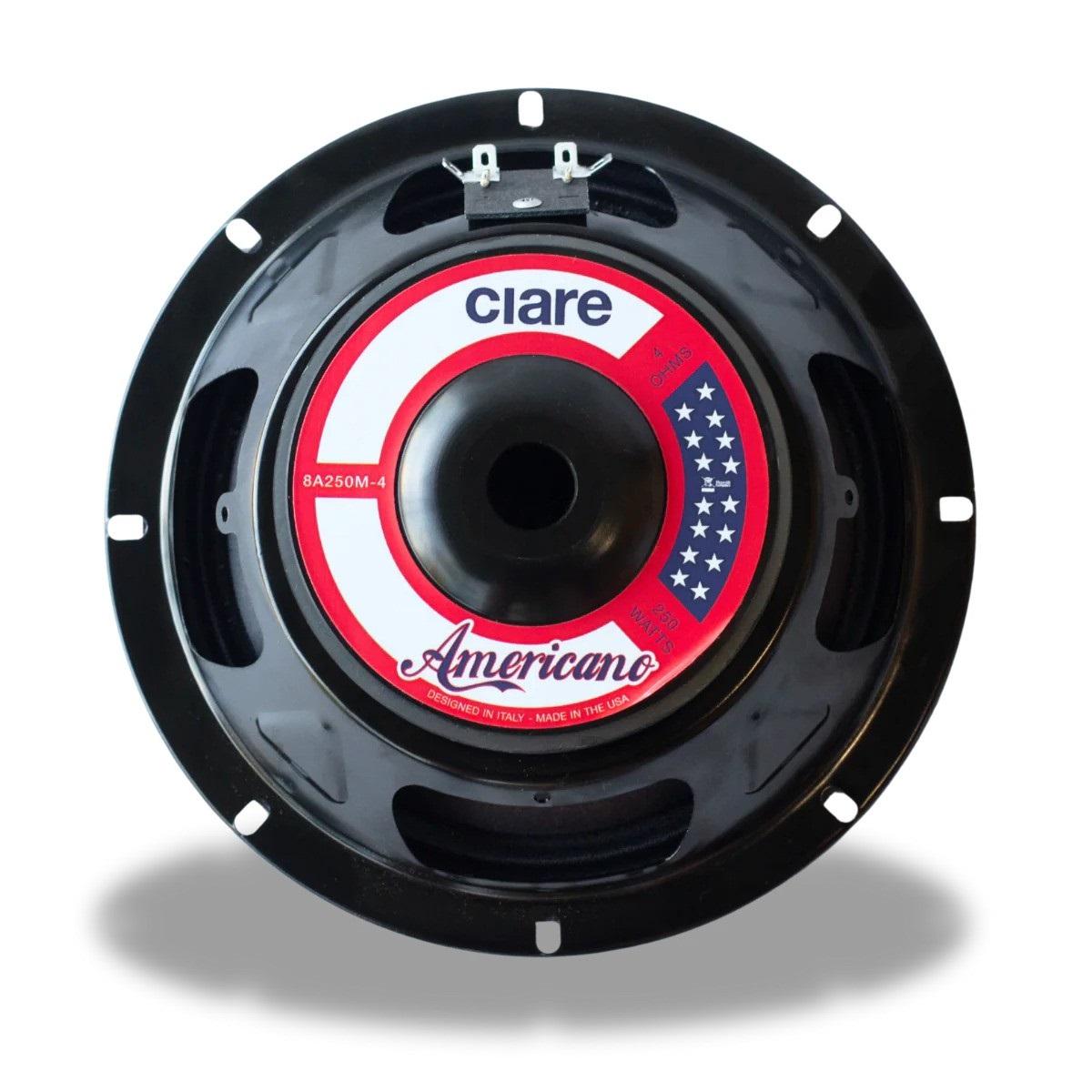 8A250M-4 8 in. 250W 4 ohm 1.5 in. Voice Coil Midrange Car Speaker